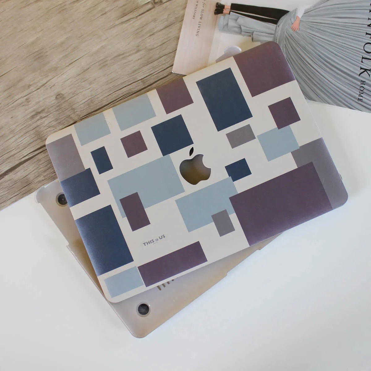 This is us design series geometry Macbook case