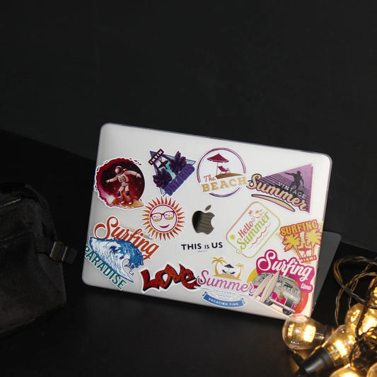 This is us design series Explosion sticker Macbook case