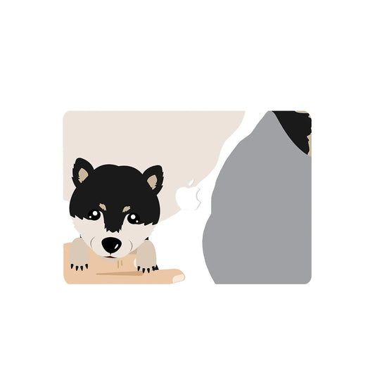 This is us design series Shiba Inu good friends Macbook case
