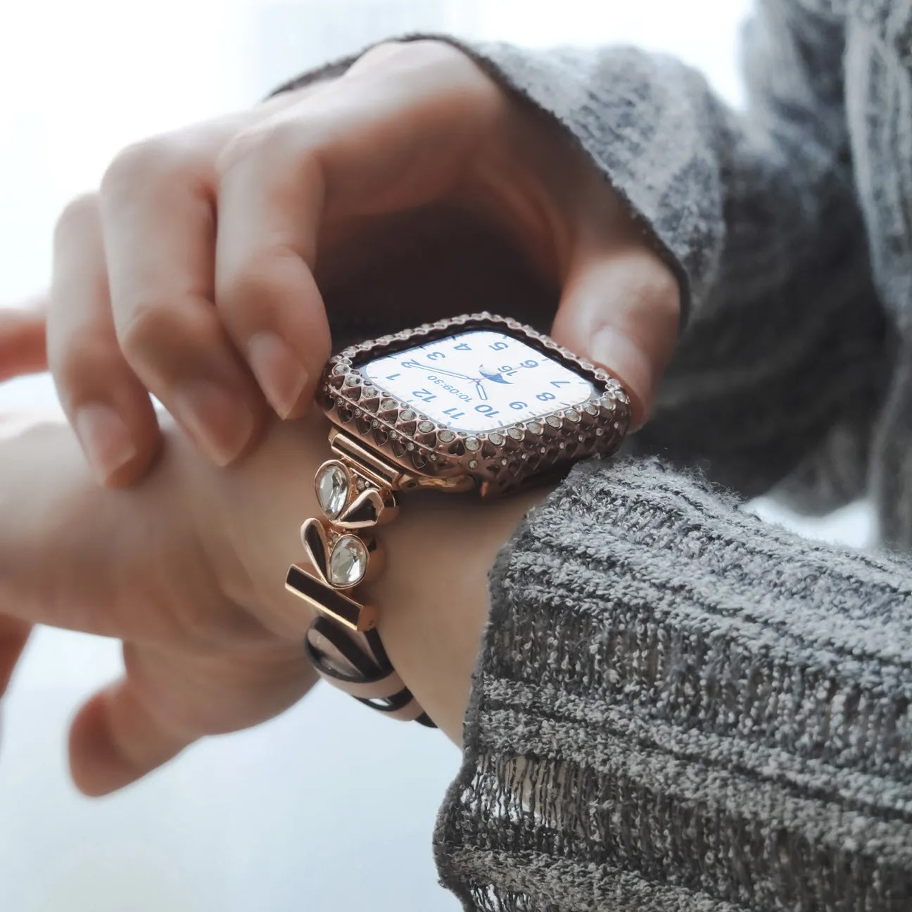 Holy Cross Buckle Spiral Apple Watch Strap