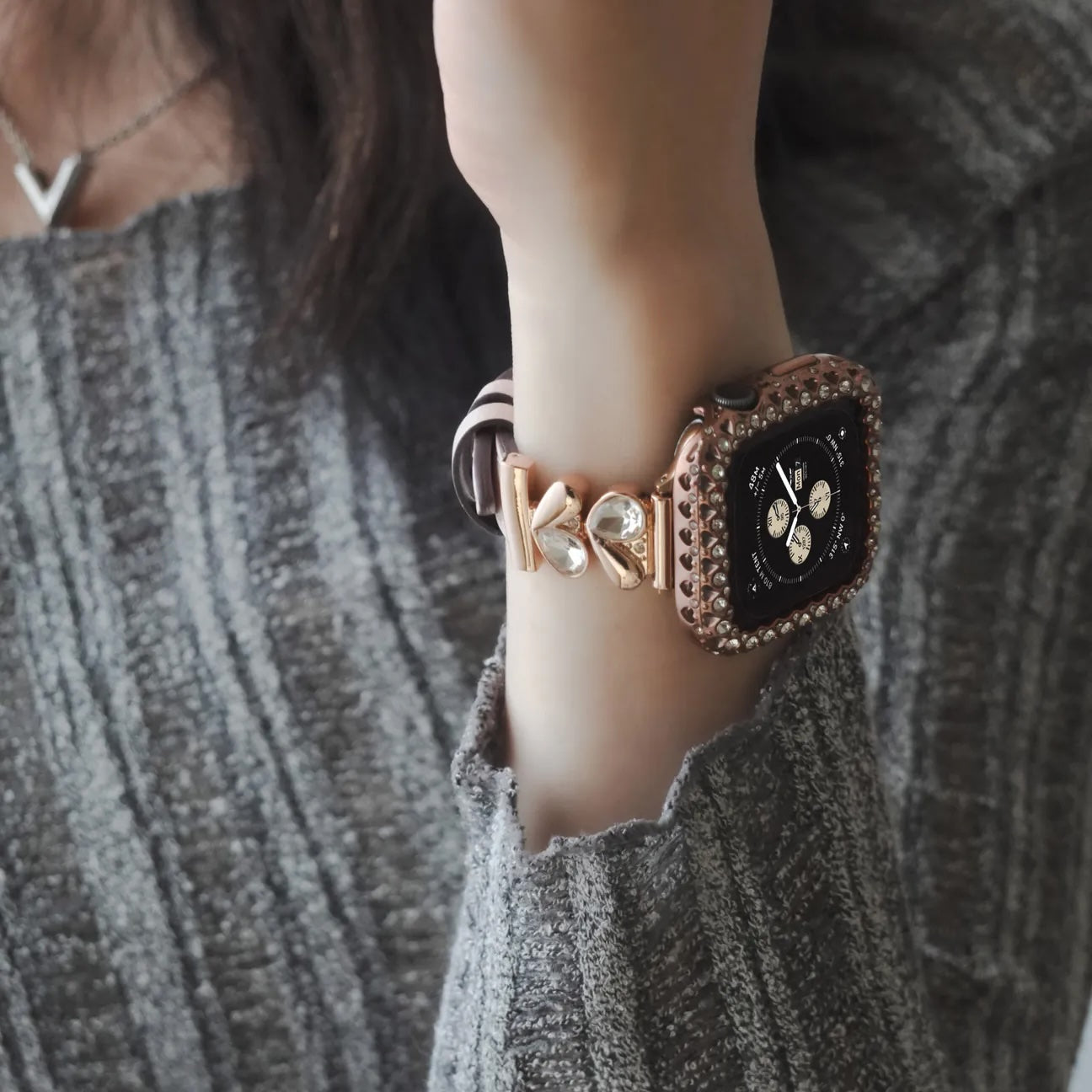 Holy Cross Buckle Spiral Apple Watch Strap