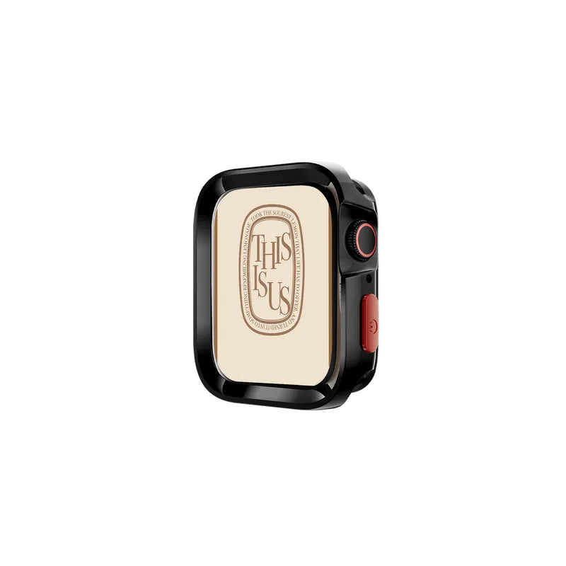 One Piece Colorful Silica Gel Apple Watch Case