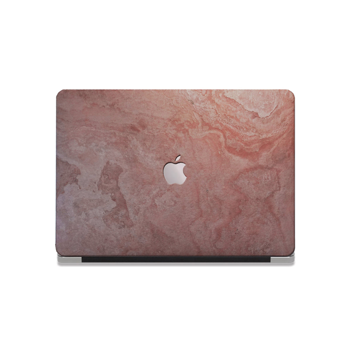 Marble ♾ Pink Textured elegance for your Mac case