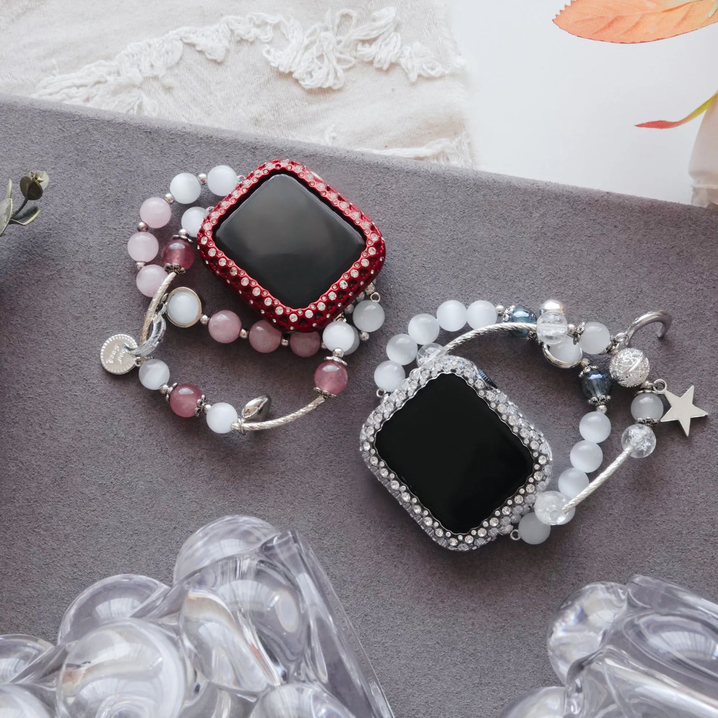 Metallic Diamond-style Premium Protection Case for Apple Watch