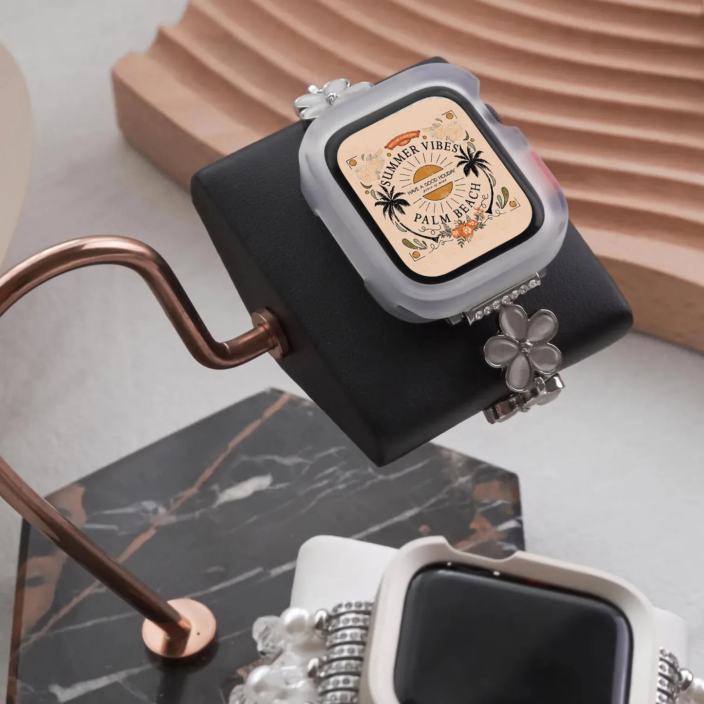 One Piece Colorful Silica Gel Apple Watch Case