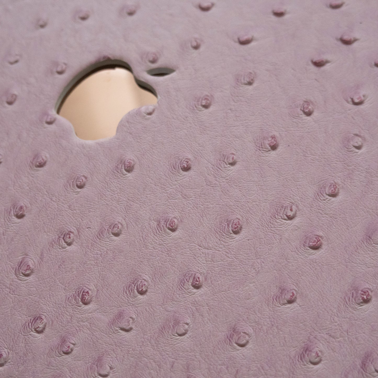 Leather Series Pink Camel Texture Mac Case