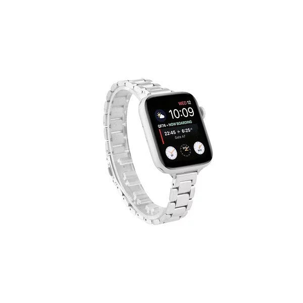 Stainless Steel Slim Apple Watch Band