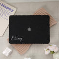This Is Us Custom Black ♾ Teddy Plush Leather Macbook Case