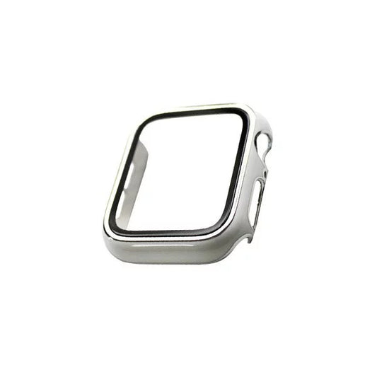 Cloisonné style Protective Case/Tempered Film Combo & Apple Watch Protective Case