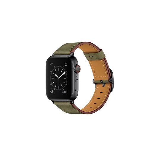Vintage Distressed Leather Apple Watch Band