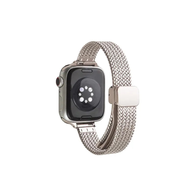 Milanese Magnetic Slim Texture Apple Watch Band