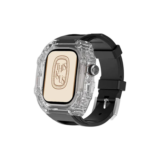 Fluorine Rubber Full Coverage Silicone Apple Watch Band