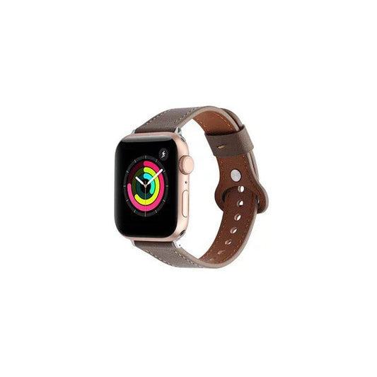 Leather Series Premium Handmade Genuine Leather Buckle Apple Watch Band
