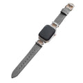 Circular Design Leather Apple Watch Band