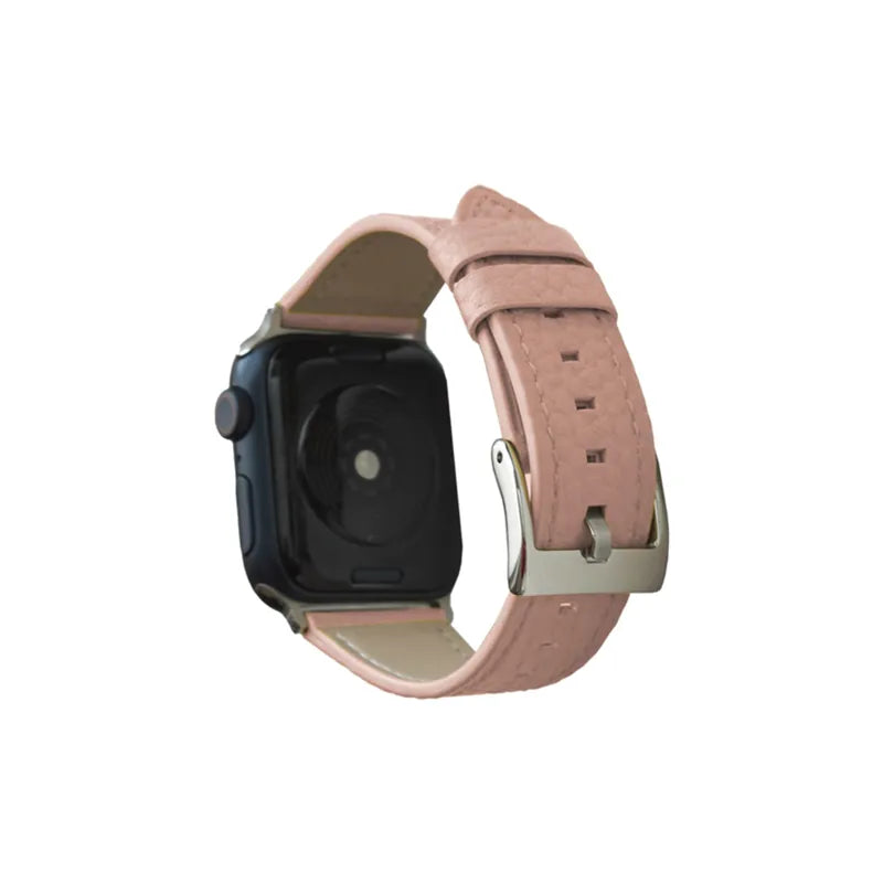 Classic Lychee Grain Leather Apple Watch Band