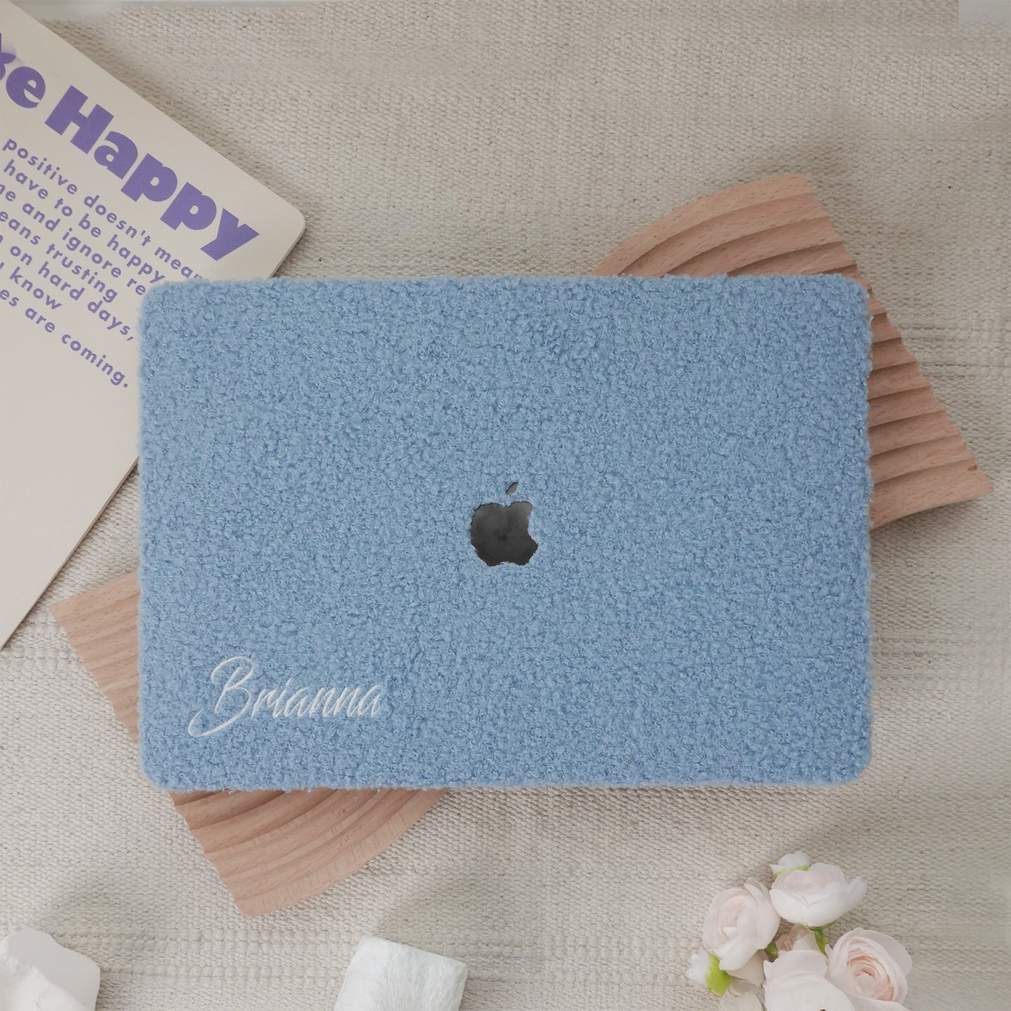This Is Us Custom Teddy Fleece ♾ Slate Blue MacBook Case