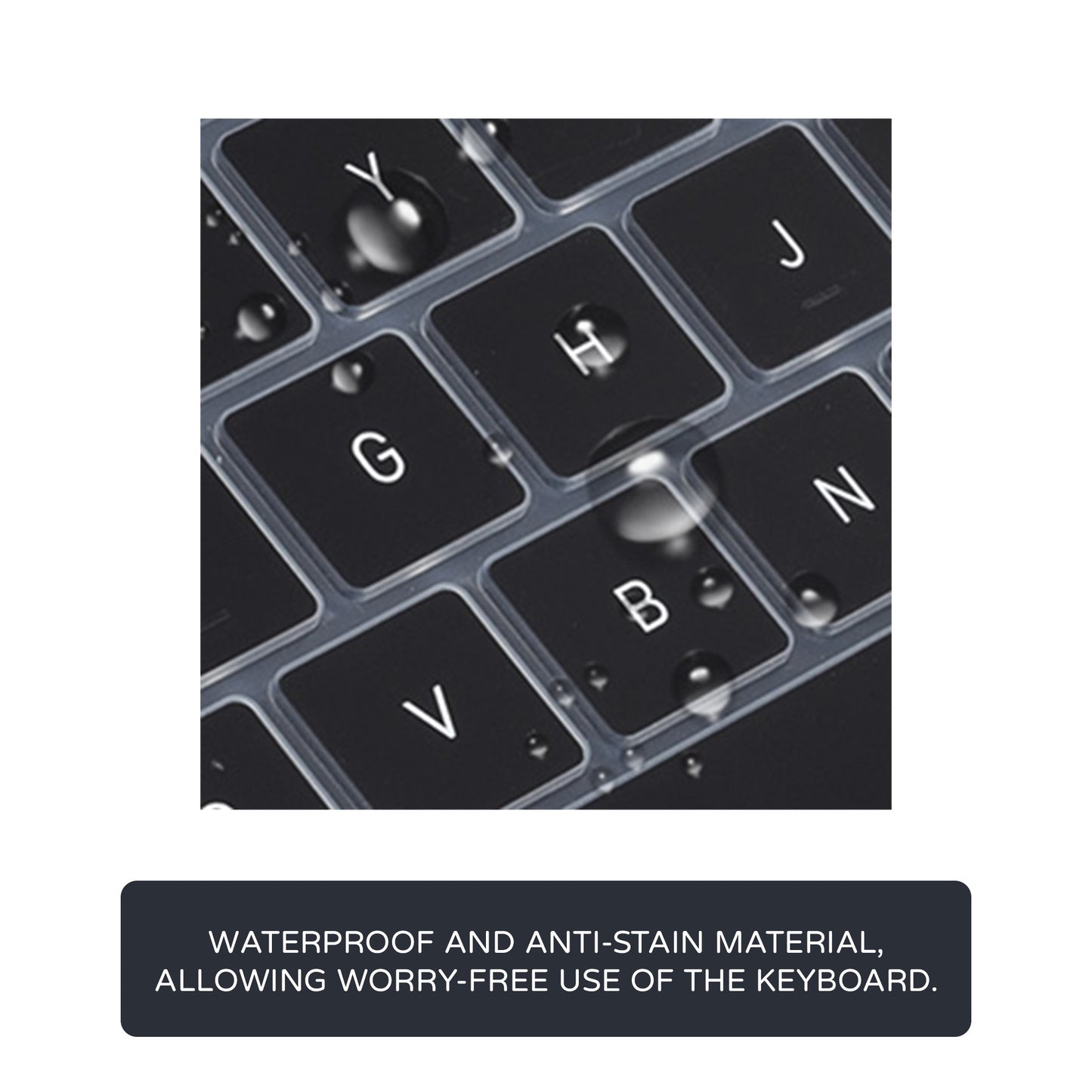 Black Series MacBook Keyboard Cover