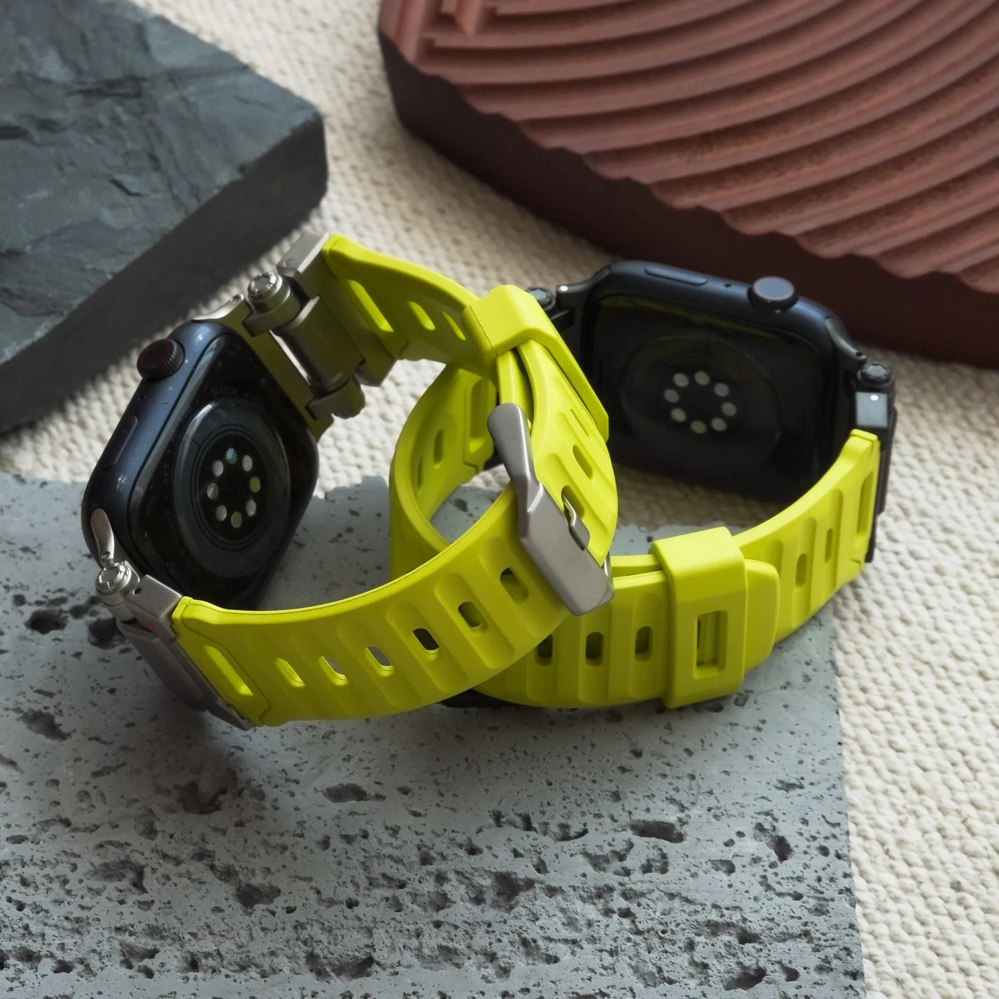 Silicone Outdoor Explorer Apple Watch strap