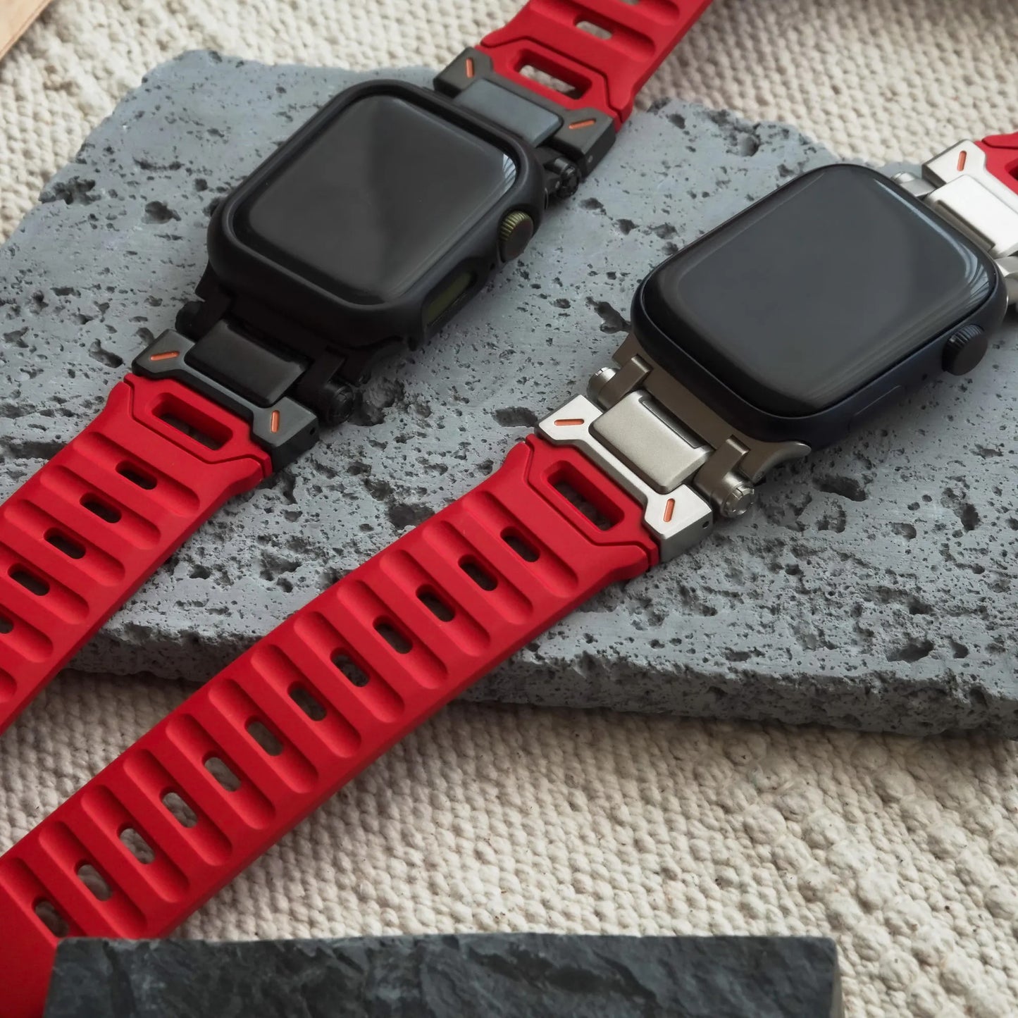Silicone Outdoor Explorer Apple Watch strap