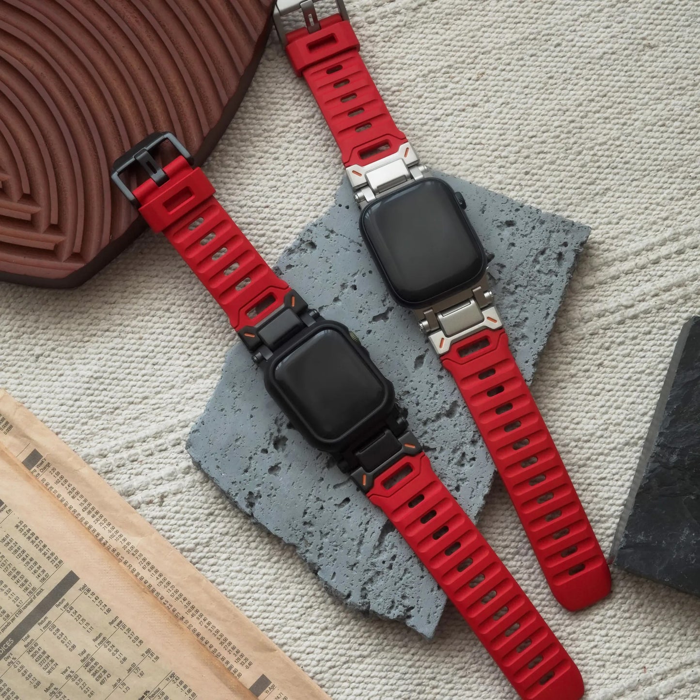 Silicone Outdoor Explorer Apple Watch strap