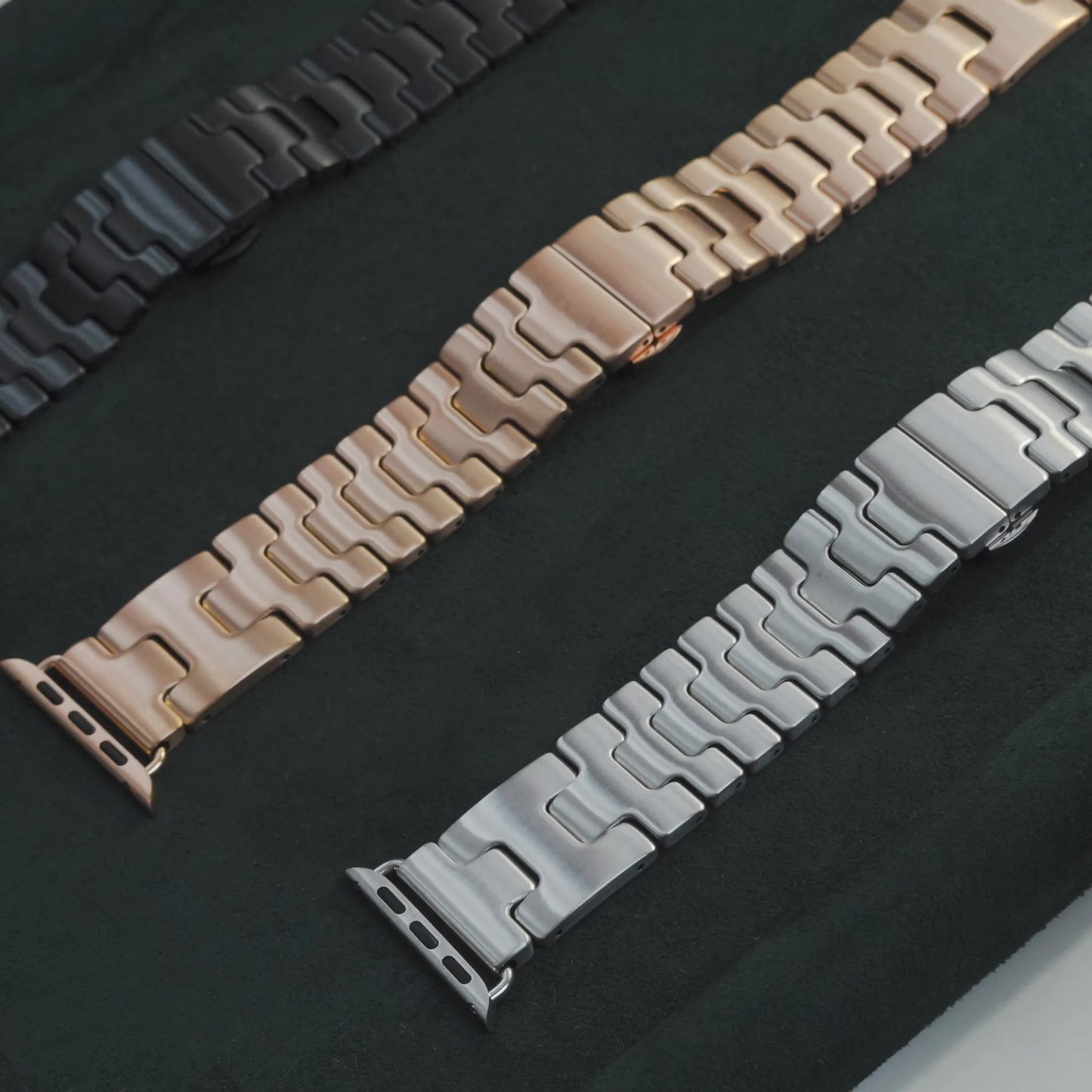 Gauss Y-Type Premium Metal Butterfly Buckle Apple Watch Band