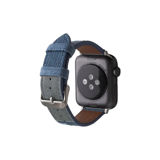 Denim Collage Colorful Apple Watch Band