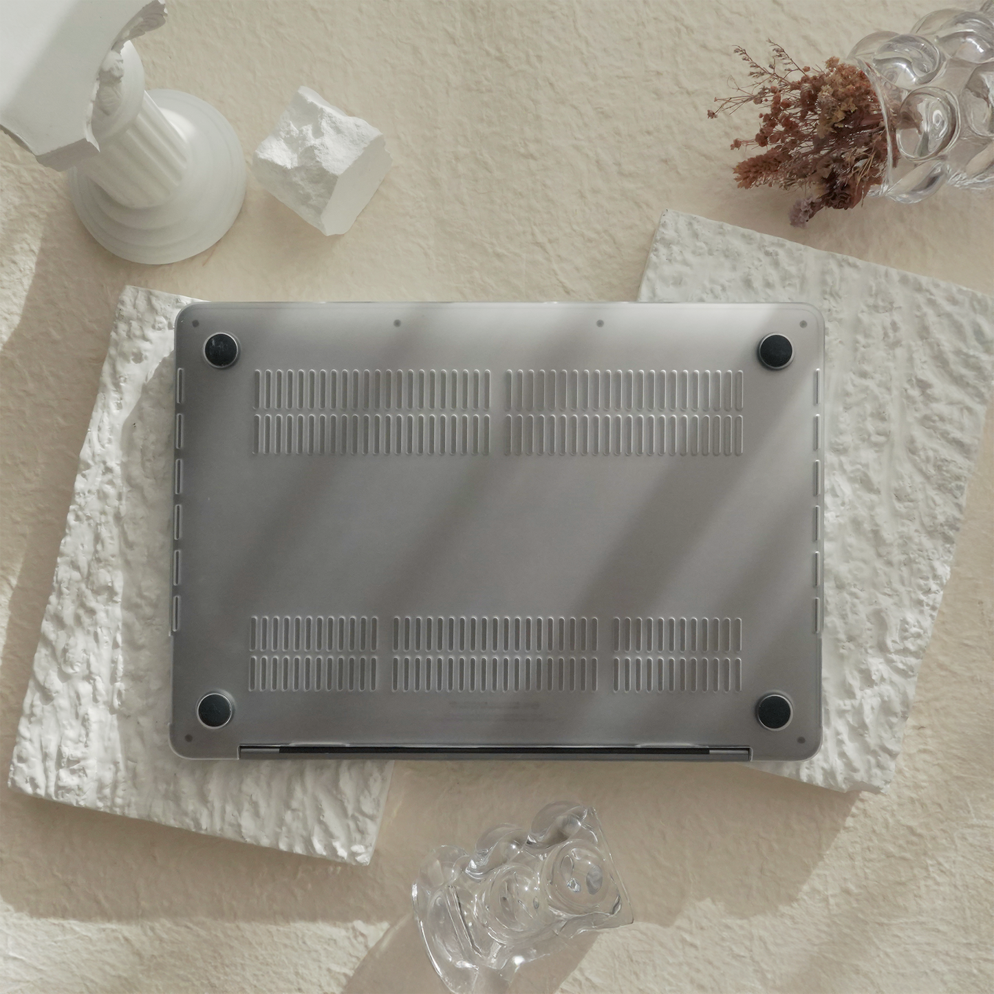 Leather Series ♾ Blue Snake Pattern Leather MacBook Case