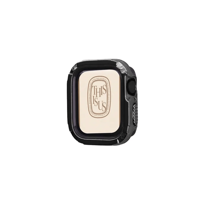 Modern Metal Coating Detachable Apple Watch Case