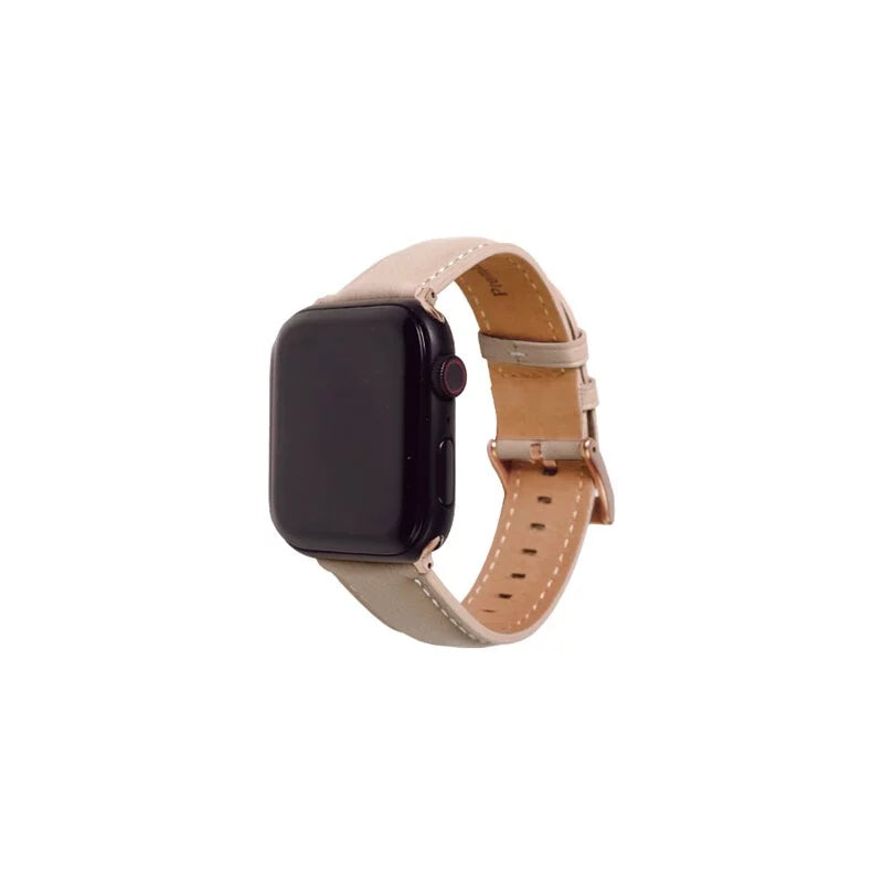 Classic Sewing Leather Apple Watch Band