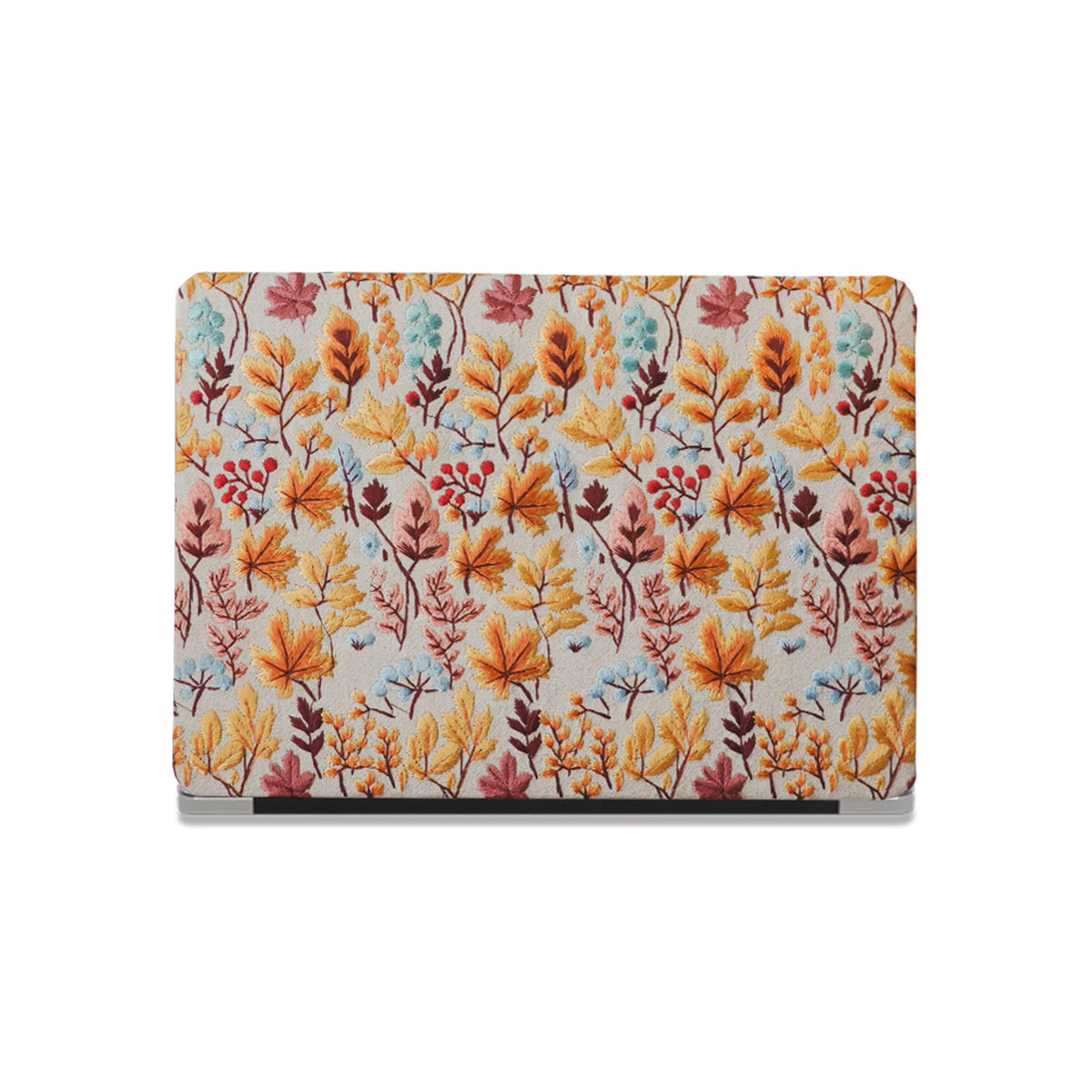 This is us Exquisite Leather ♾ Autumn Leaf Embroidery MacBook Case
