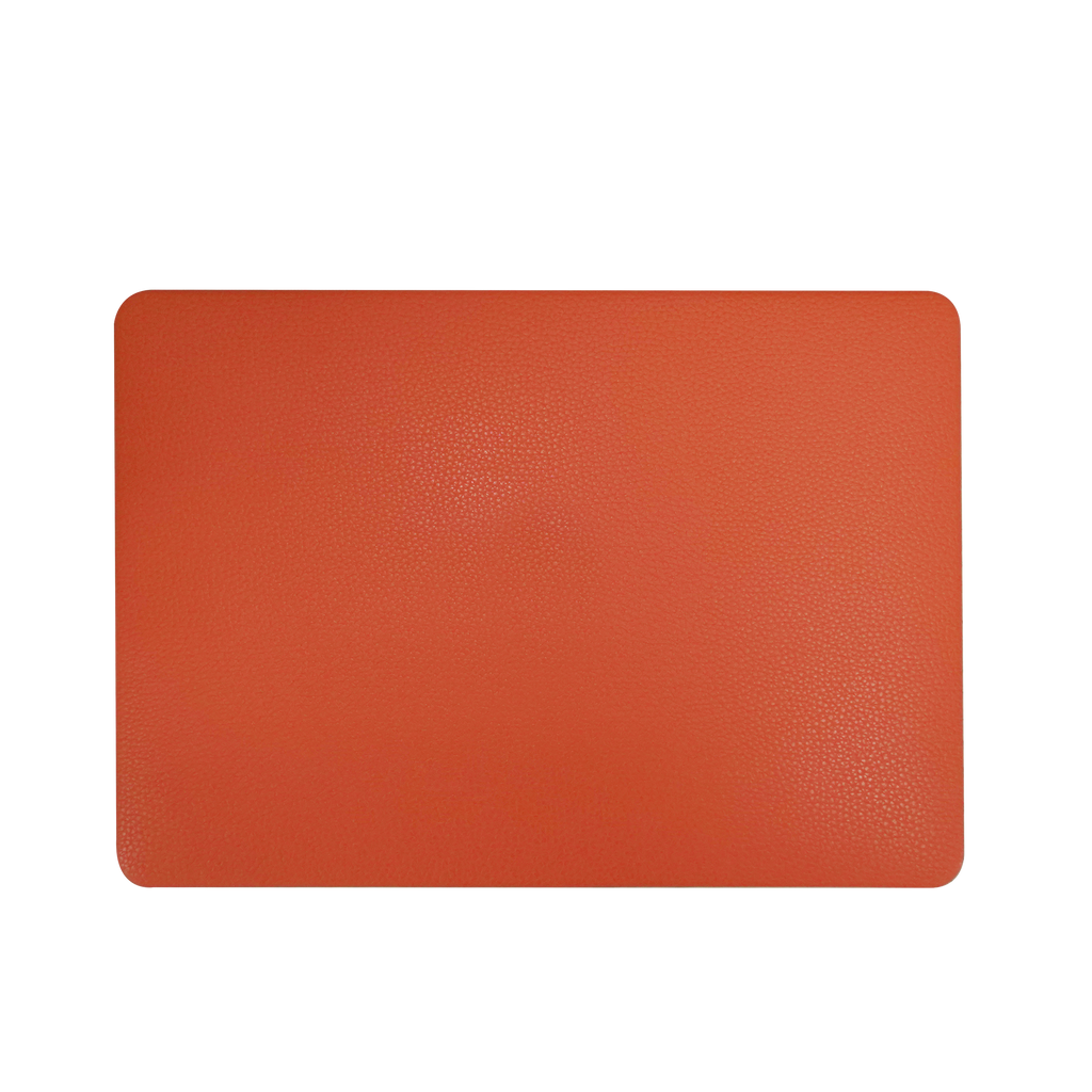 Lychee Texture Bright Orange ♾ MacBook Case