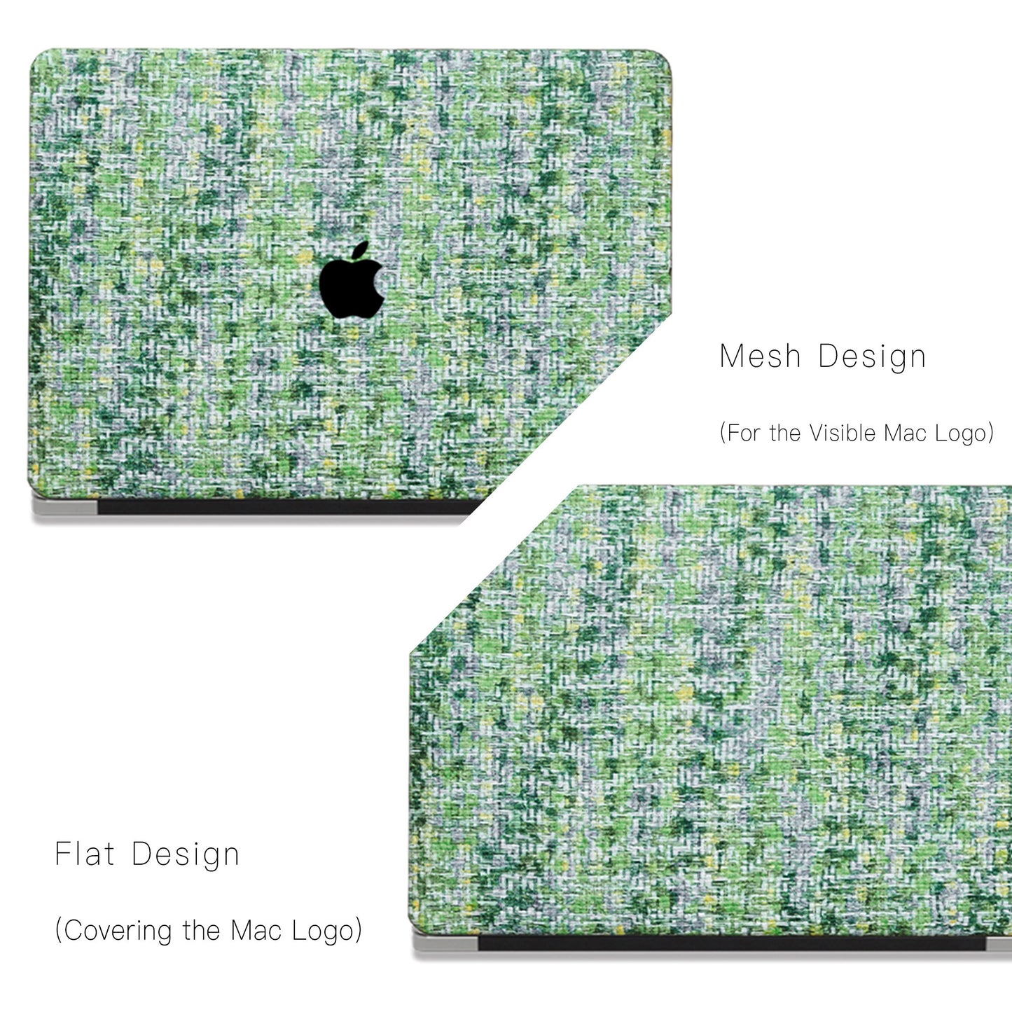 Woven Pattern Series ♾ Grass Green Woven Macbook Case