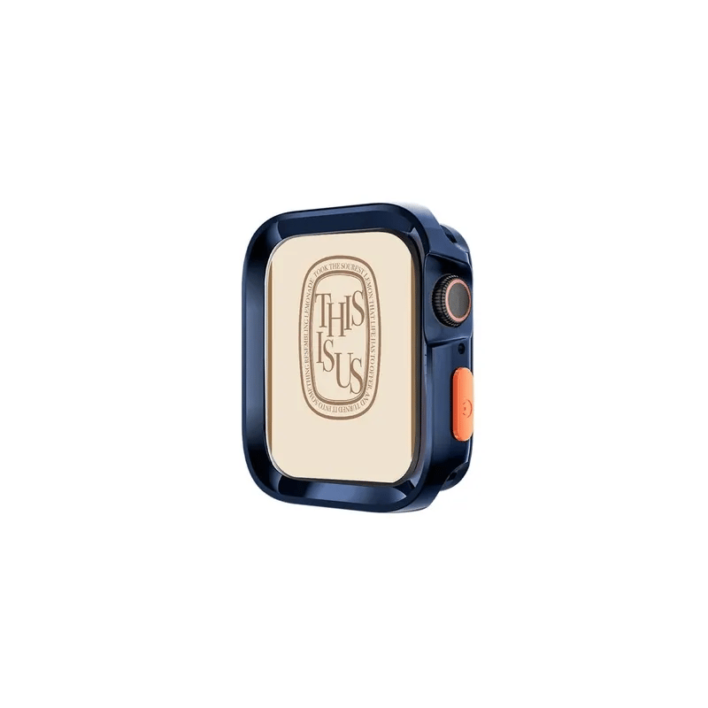 One Piece Colorful Silica Gel Apple Watch Case