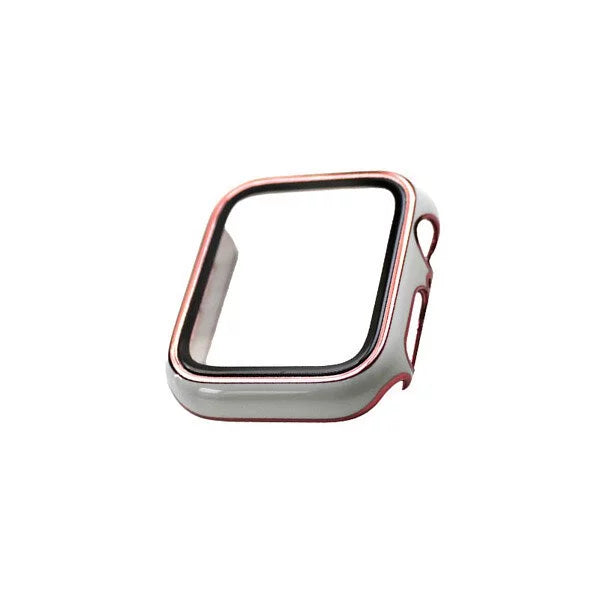 Cloisonné style Protective Case/Tempered Film Combo & Apple Watch Protective Case