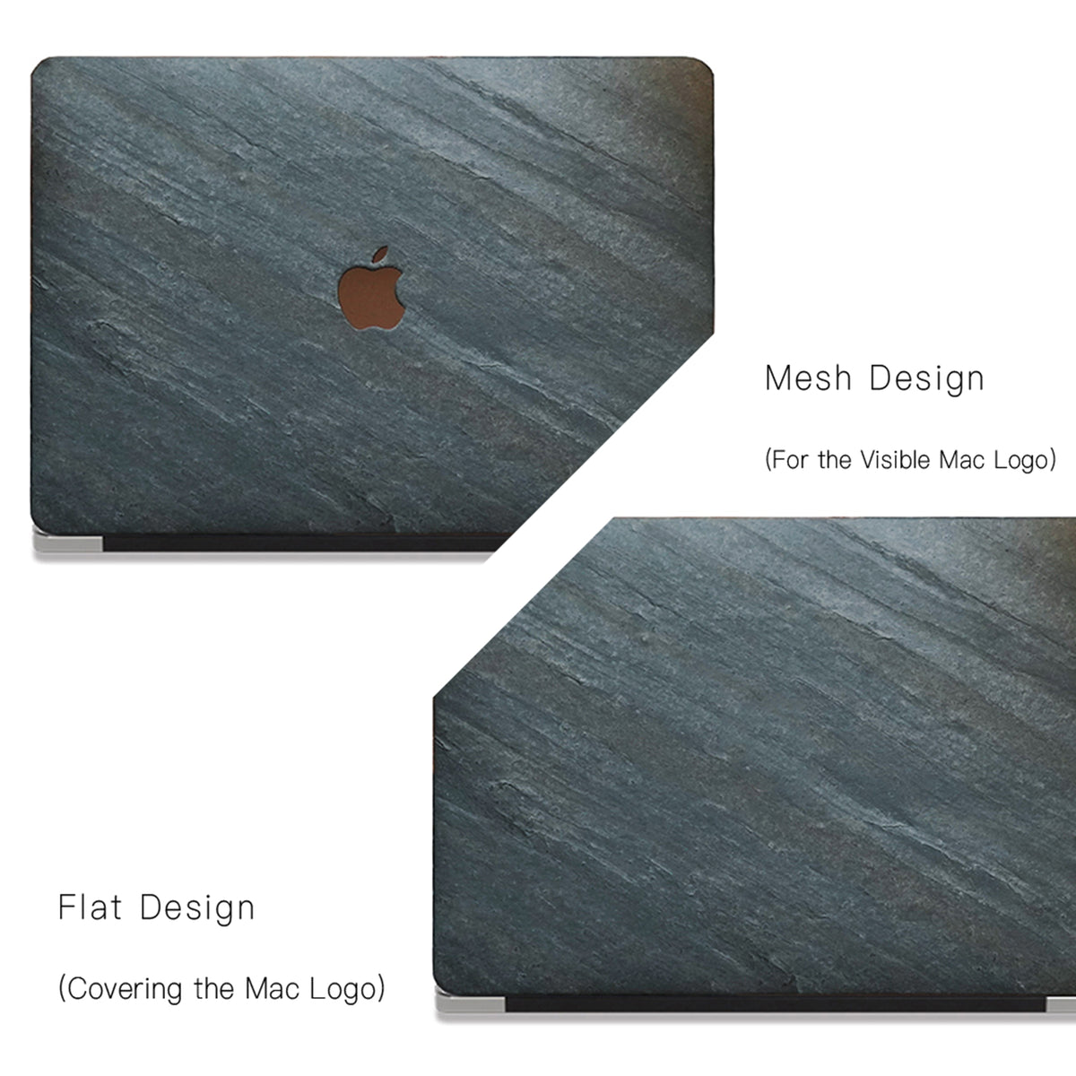 Marble ♾ Deep Blue Premium Texture MacBook Case