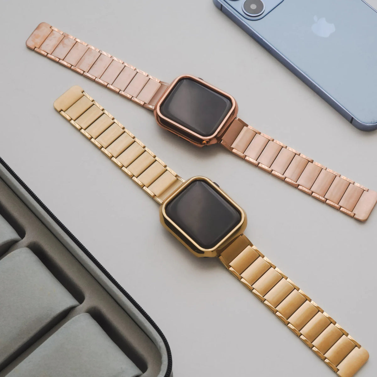 Metal Armor Magnetic Apple Watch Band