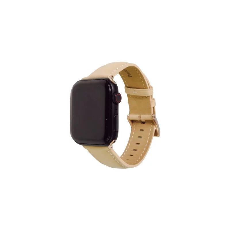 Classic Sewing Leather Apple Watch Band