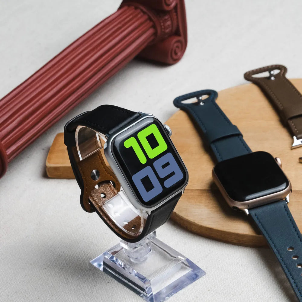 Leather Series Premium Handmade Genuine Leather Buckle Apple Watch Band