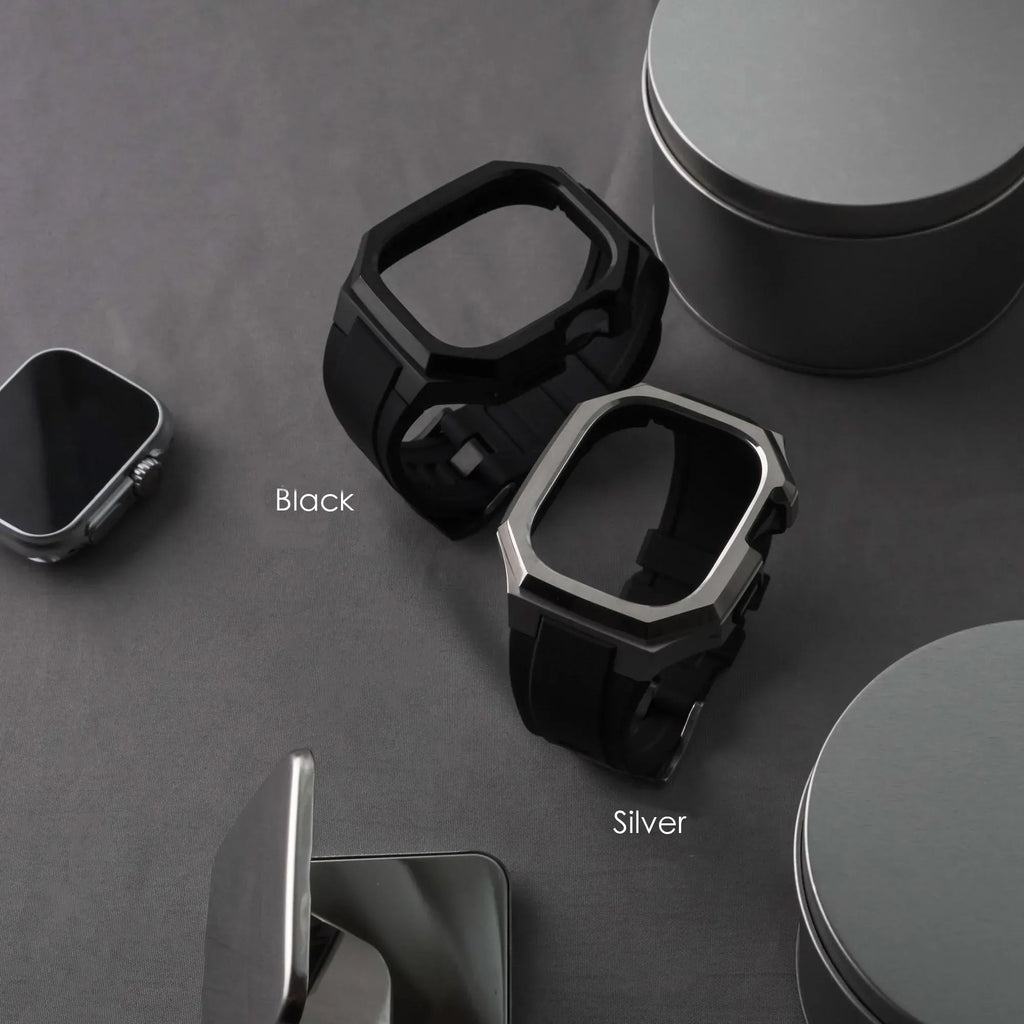 Alloy / Silicone Apple Watch Band