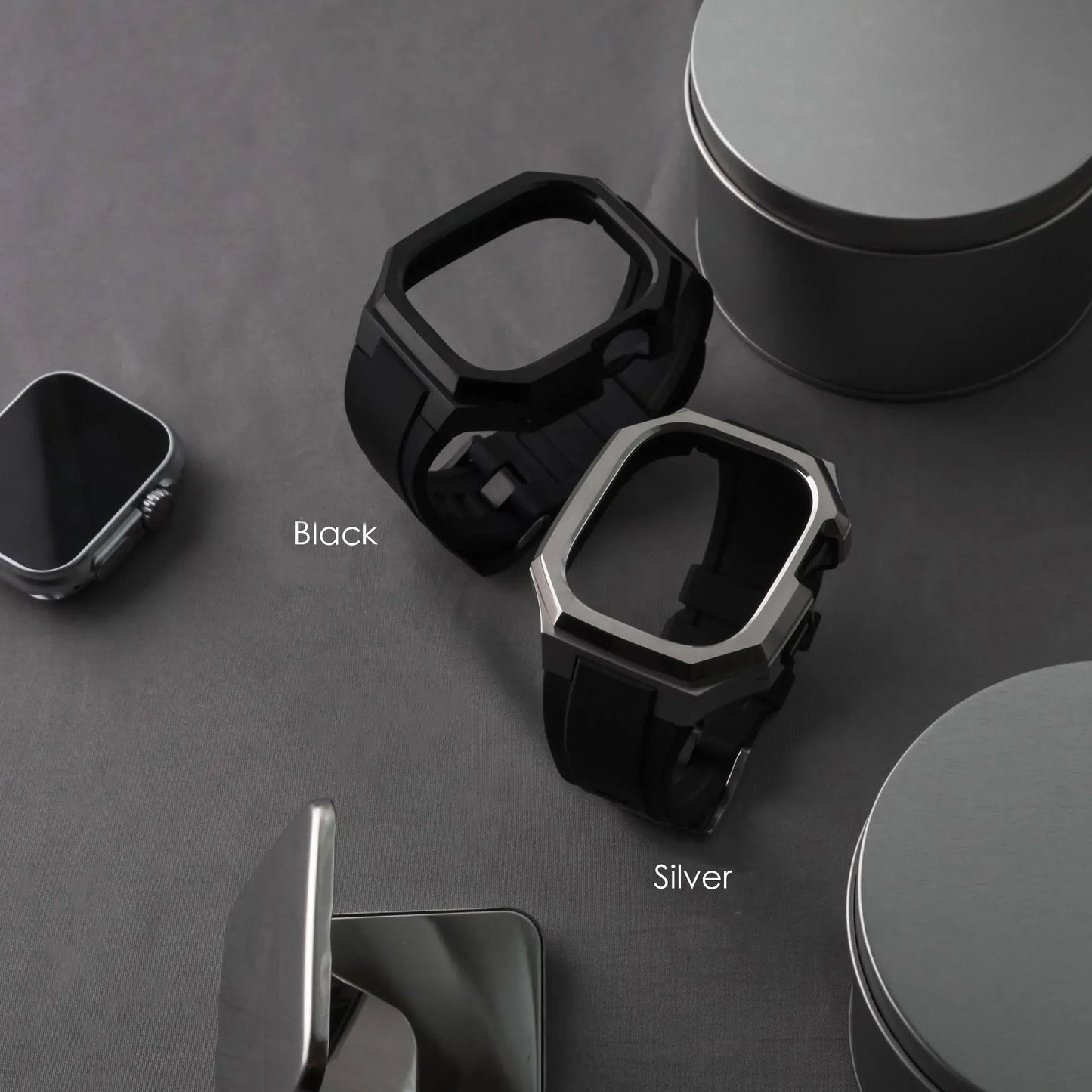 Alloy / Silicone Apple Watch Band