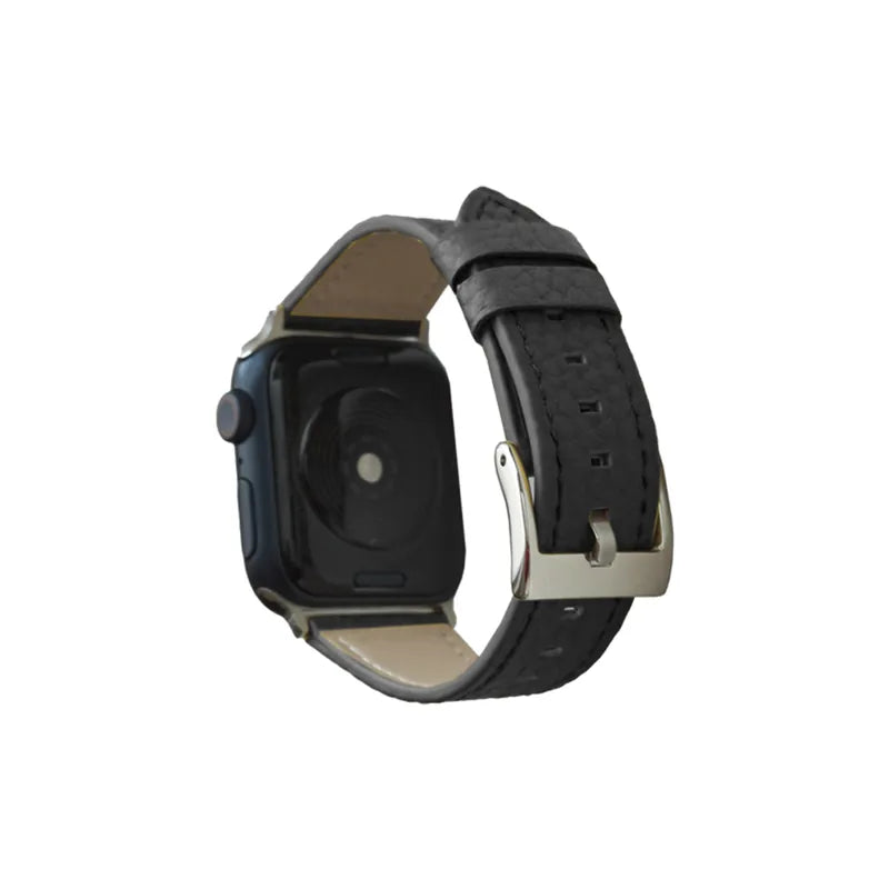 Classic Lychee Grain Leather Apple Watch Band