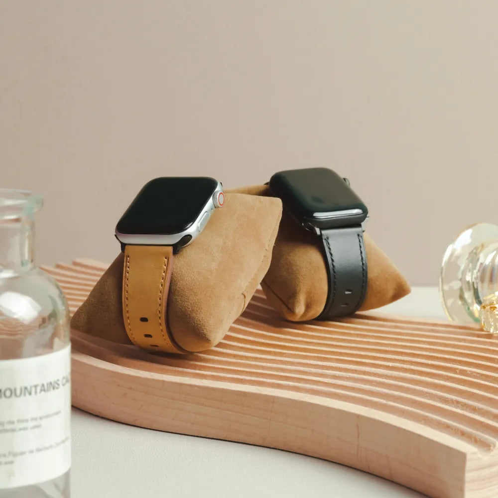 Vintage Distressed Leather Apple Watch Band