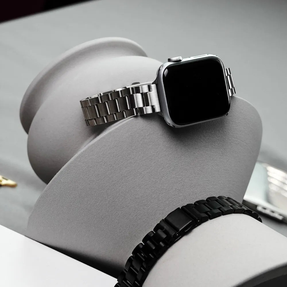 Stainless Steel Slim Apple Watch Band