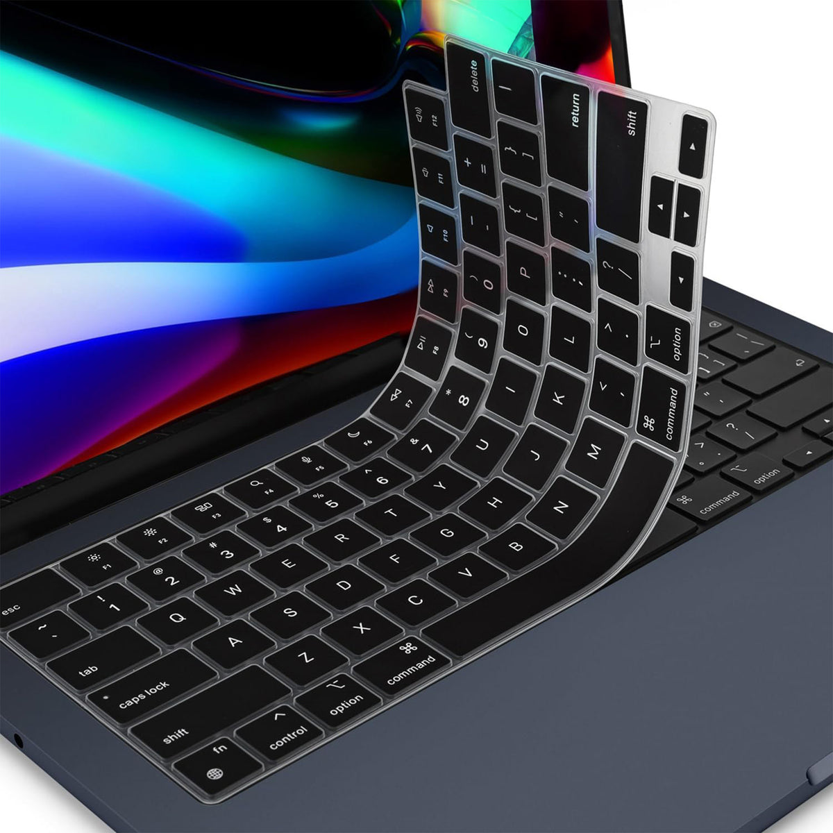 Black Series MacBook Keyboard Cover