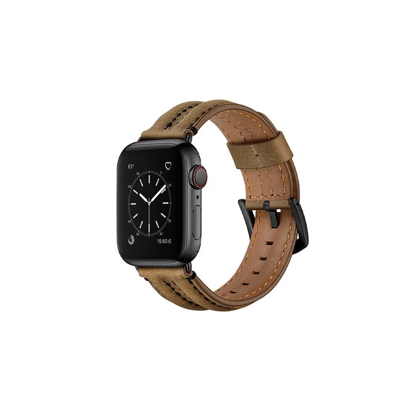 Vintage Leather For Men Apple Watch Band