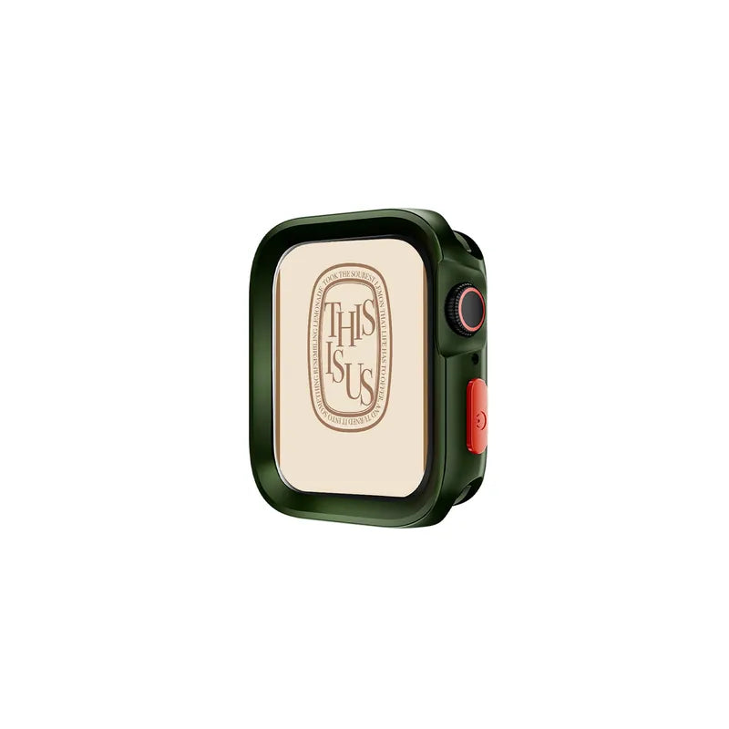 One Piece Colorful Silica Gel Apple Watch Case