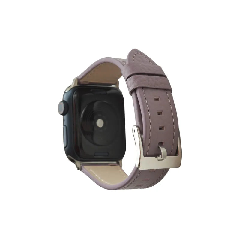 Classic Lychee Grain Leather Apple Watch Band