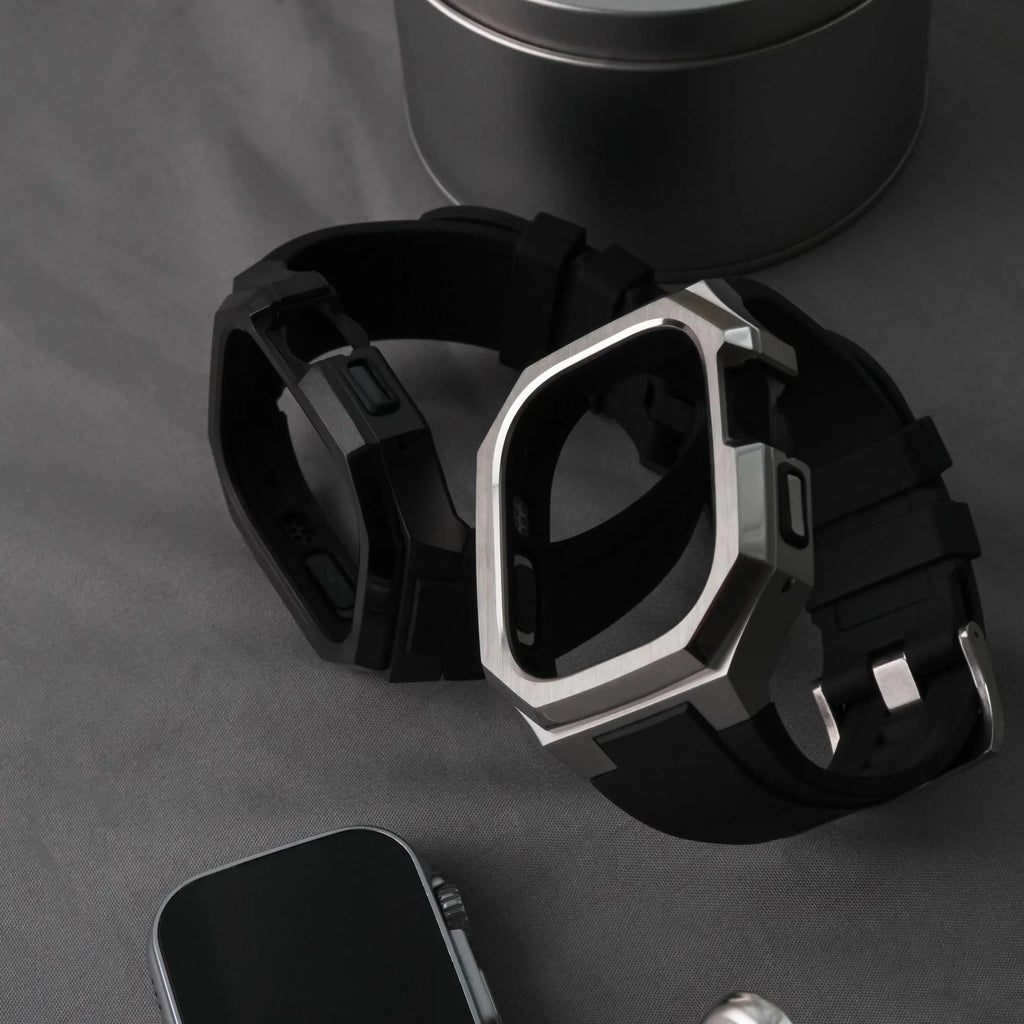 Alloy / Silicone Apple Watch Band