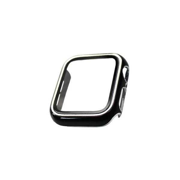 Cloisonné style Protective Case/Tempered Film Combo & Apple Watch Protective Case