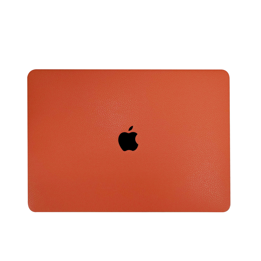 Lychee Texture Bright Orange ♾ MacBook Case